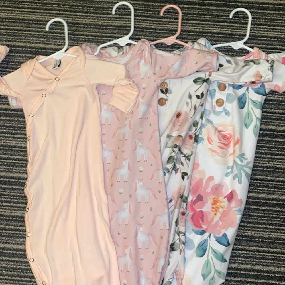 Caden lane & copper Pearl gowns